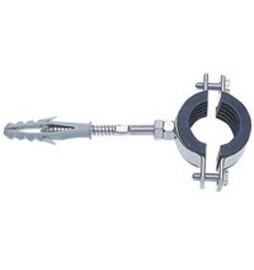 COLLARE PESANTE ZINCATO CON GUARNIZIONE ISOFONICA Diam. 3/8 (mm 16-20)