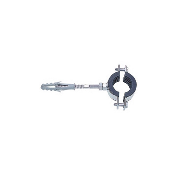 COLLARE PESANTE ZINCATO CON GUARNIZIONE ISOFONICA Diam. 1/2 (mm 20-24)