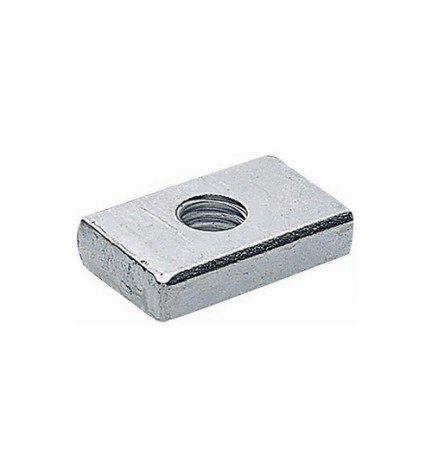 DADO ZINCATO RETTANGOLARE M10