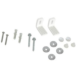 2 PZ FISSAGGI LATERALI WC E BIDET MULTIFORO -