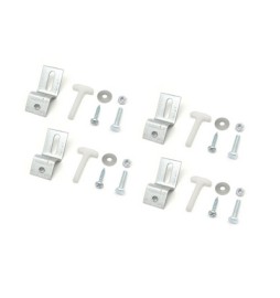 ATTACCHI DI FISSAGGIO PER LAVABI SOTTOPIANO CON REGOLABILE -