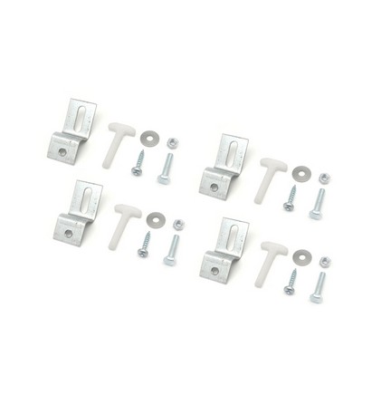 ATTACCHI DI FISSAGGIO PER LAVABI SOTTOPIANO CON REGOLABILE -