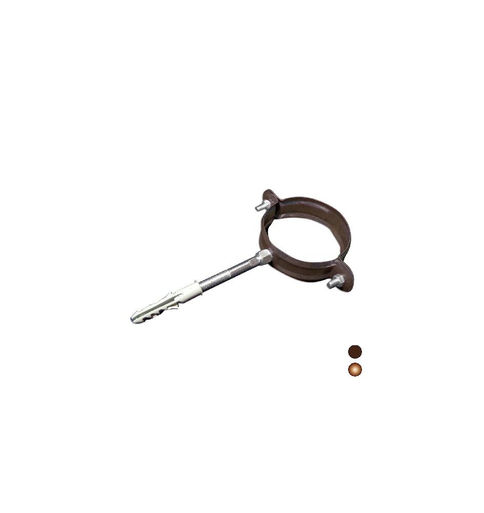 COLLARE PLUVIALE ROTONDO PRE-VERNICIATO Diam. 80 Color Rame