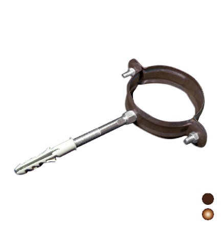 COLLARE PLUVIALE ROTONDO PRE-VERNICIATO Diam. 80 Color Rame