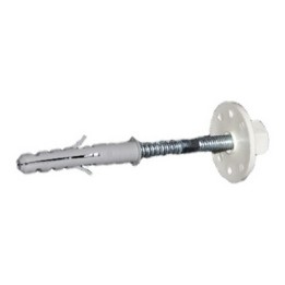 COPPIA FISSAGGI PER CASSETTA A PARETE CON DADO IN NYLON mm 8 x 90