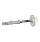 COPPIA FISSAGGI PER CASSETTA A PARETE CON DADO IN NYLON mm 8 x 90