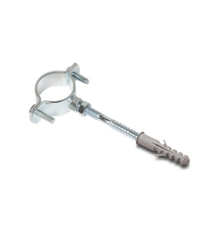 2 PZ COLLARI PESANTI ZINCATI CON TASSELLI 3/4"