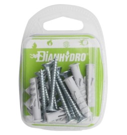 10 PZ TASSELLI CON VITE BLISTER pz.10 x Diam. 8