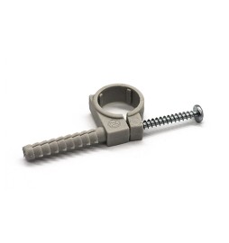 10 PZ COLLARI SINGOLI IN NYLON CON VITE mm 10