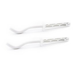 2 PZ MENSOLE FILETTATE PER RADIATORI IN ALLUMINIO VERNICIATA 9 x 220 mm