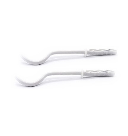 2 PZ MENSOLE FILETTATE PER RADIATORI TUBOLARI VERNICIATA 9 x 190 mm