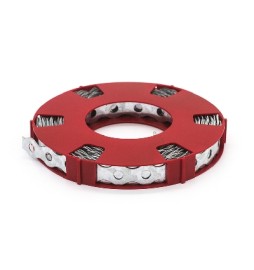 BANDELLA PREFORATA METALLICA 17 x 0.8 mm - 10 mt