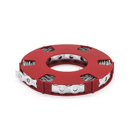 BANDELLA PREFORATA METALLICA 17 x 0.8 mm - 10 mt