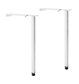 COPPIA PIEDINI REGOLABILI PER LAVATOI A CANALE CM 60 -