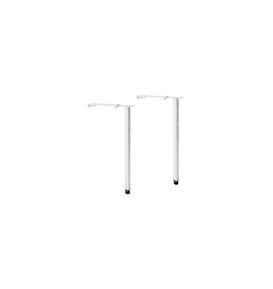 COPPIA PIEDINI REGOLABILI PER LAVATOI A CANALE CM 60 -