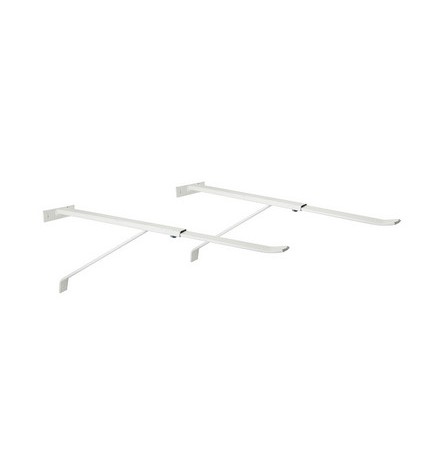 COPPIA MENSOLE SOSPESE REGOLABILI PER PILOZZO -