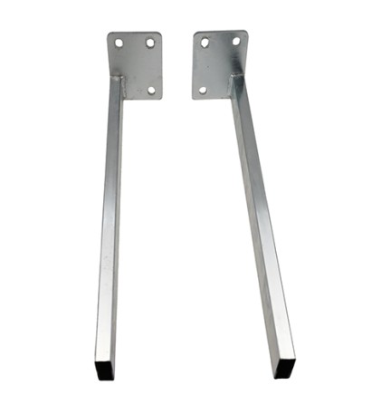 COPPIA STAFFE IN ACCIAIO PER LAVABI EMOTION -