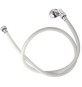FLESSIBILE DOCCIA RETINATO BIANCO cm 120