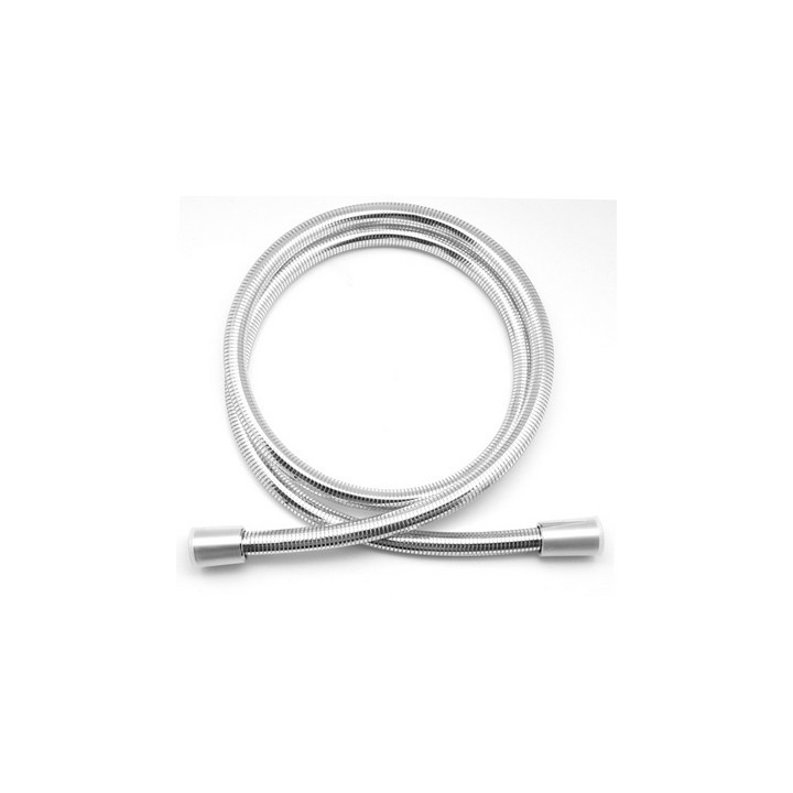 FLESSIBILE DOCCIA CROMO SILVER METALLIC TOP QUALITY PARIGI cm 150