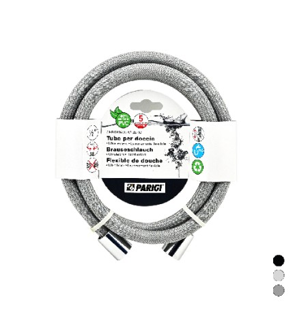 FLESSIBILE DOCCIA CHROMALUX ZERO Nero cm 180