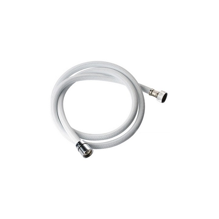 FLESSIBILE PER DOCCIA IN NYLON BIANCO cm 150