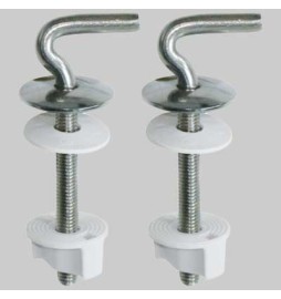 COPPIA CERNIERA IN ACCIAIO MOD. S10 - Fil M.6