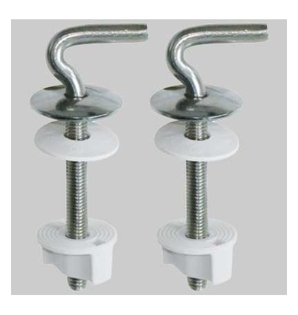 COPPIA CERNIERA IN ACCIAIO MOD. S10 - Fil M.6