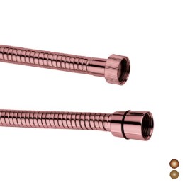 FLESSIBILE DOCCIA IN OTTONE - ATTACCO 1/2F X 1/2F Bronzo - cm 150