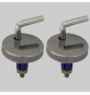 COPPIA REGOLABILE DM 45 IN ACCIAIO MOD. S12 - Con tassello