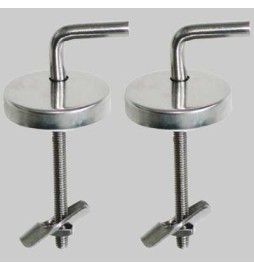 COPPIA CERNIERE REGOLABILE DM 45 IN ACCIAIO MOD. S14 - Ancorante