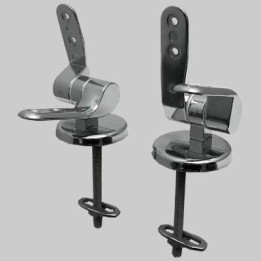 COPPIA CERNIERE SOFT CLOSE SOVRAPPOSTA - Cromata