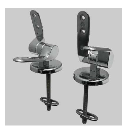 COPPIA CERNIERE SOFT CLOSE SOVRAPPOSTA - Cromata