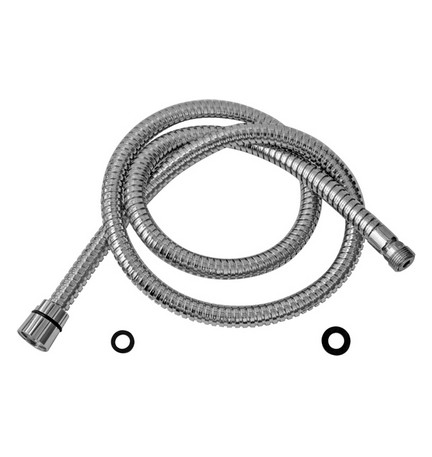 FLESSIBILE DOCCIA DOPPIA AGGRAFFATURA 1/2 F X 3/8 M cm 120