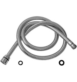 FLESSIBILE DOCCIA DOPPIA AGGRAFFATURA 1/2 F X 3/8 M cm 150