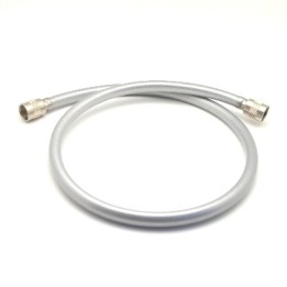 FLESSIBILE DOCCIA ARGENTO METALLIZZATO FC 1/2 X FC 1/2 cm 100