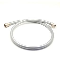 FLESSIBILE DOCCIA ARGENTO METALLIZZATO FC 1/2 X FC 1/2 cm 100