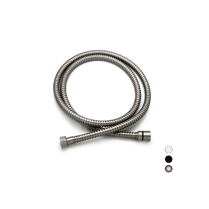 FLESSIBILE DOCCIA IN OTTONE Nero Opaco cm 150