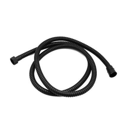 FLESSIBILE DOCCIA ATTACCO CONICO CM. 150 Nero Opaco cm 150