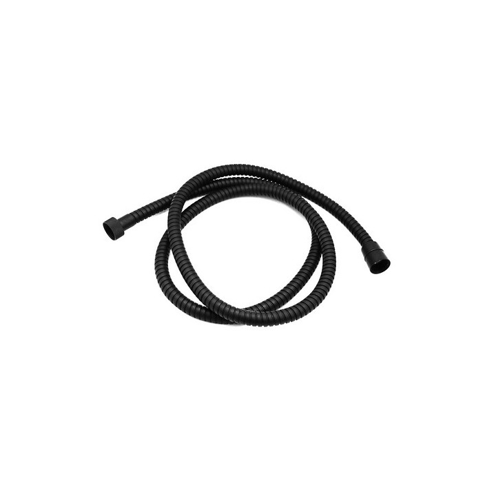 FLESSIBILE DOCCIA ATTACCO CONICO CM. 150 Nero Opaco cm 150