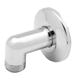 ANGOLO DOCCIA CON ROSONE CROMATO (CURVETTA DOCCIA) M.M. 1 / 2