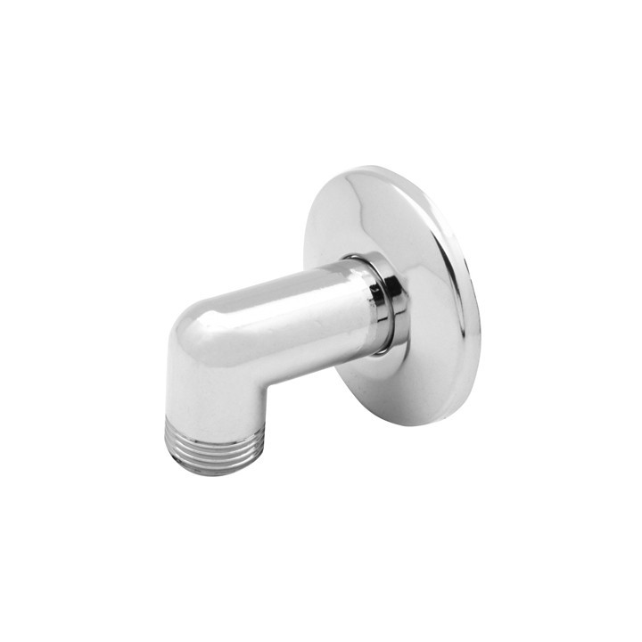 ANGOLO DOCCIA CON ROSONE CROMATO (CURVETTA DOCCIA) M.M. 1 / 2