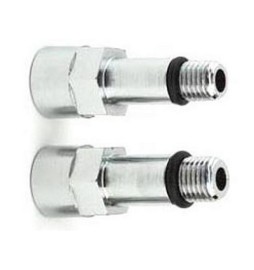 2 PZ ADATTATORE PER FLESSIBILE MONOFORO M8xF10