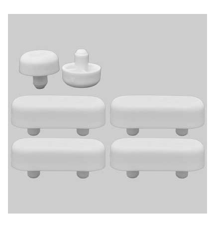 KIT PARACOLPO 2 PERNI - H. 10 mm - 54