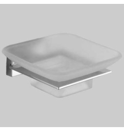 PORTASAPONE GIULIA - Cromo - vetro