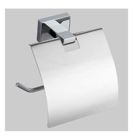 PORTAROTOLO CHIUSO GIULIA - Cromo