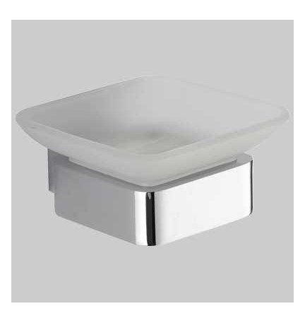 PORTASAPONE MARY - Cromo - vetro