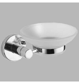 PORTASAPONE CAROL - Cromo - vetro