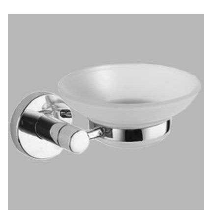 PORTASAPONE CAROL - Cromo - vetro