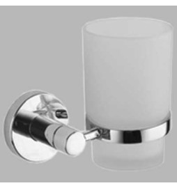 PORTABICCHIERE CAROL - Cromo - vetro