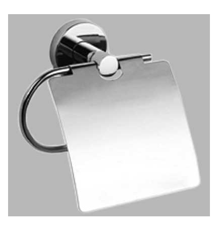 PORTA ROTOLO CHIUSO CAROL - Cromo